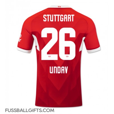 Stuttgart Deniz Undav #26 Fußballbekleidung Auswärtstrikot 2024-25 Kurzarm Stuttgart Deniz Undav #26 Fußballbekleidung Auswärtstrikot 2024-25 Kurzarm